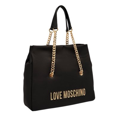 THE BOLD LOVE HAMMERED SHOPPING BAG